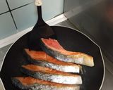 A picture of step 3 of Salmon stew.