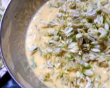 A picture of step 1 of Drumstick Flower pakodas.