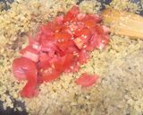 A picture of step 2 of Keto Friendly Cauliflower Rice stuffed Peppers.