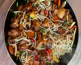Foto del paso 5 de la receta: Pollo marinado al Wok