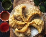 চিকেন ডামপ্লিংস/মোমো রেসিপির ধাপ 7 ছবি