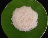 A picture of step 6 of String hopper/ Idiyappam.