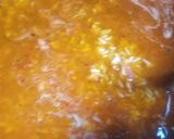 A picture of step 1 of Jollof rice with fried fish.