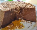 Foto del paso 5 de la receta Flan de chocolate, caramelo y almendras