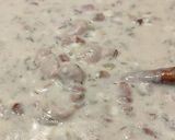 Kapros - túrós - szalonnás csirkemellragu recept fázis 3 fotója
