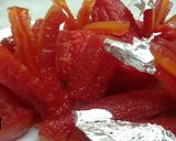 A picture of step 5 of Gajar Murabba.