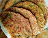 A picture of step 5 of Spicy aloo paratha.