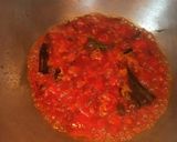 A picture of step 4 of Red soup.