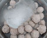 Foto langkah ke 10 dari resep Bakso sapi kenyal.