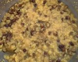 A picture of step 6 of Dal Bati Churma with pickled onions.