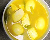 Foto langkah ke 5 dari resep Opor Kuning Telur Tahu.