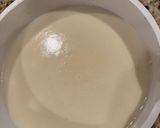 A picture of step 2 of Vietnamese Silken Tofu with Brown Sugar Syrup and Tapioca Pearls.