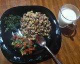 A picture of step 6 of Muthokoi#4 wks challenge.