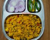 A picture of step 5 of Kathiyawadi Masala Khichdi.