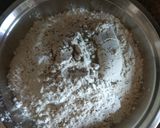 A picture of step 2 of Mathri.