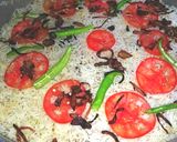 A picture of step 18 of Tikka biryani.