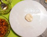 A picture of step 6 of DEVIL MOMOS | SPICY VEGETABLE MOMO IN Chilli GARLIC SAUCE.