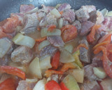 Foto del paso 4 de la receta: Patatas con carne