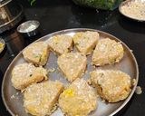 A picture of step 5 of Stuffed Ragda Pattice Chat.