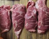 Une image de l'étape 1 de Joues de Porc au Cidre-Miel avec Purée.