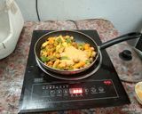 A picture of step 4 of Soya  Nuggets  Curry.
