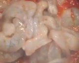 A picture of step 3 of Prawns Biryani.