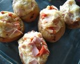 Une image de l'étape 4 de Pomme de terre farcies au chorizo et jambon.