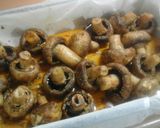 Szaftos rizs, pirított, fűszeres gombával recept fázis 4 fotója