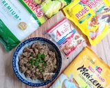 Foto langkah ke 5 dari resep Ayam Cincang Kecap Isian Bakpao Roti.