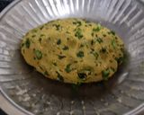 A picture of step 2 of Methi na Dhebra.