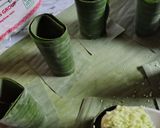 Foto langkah ke 5 dari resep Kue Putu Bambu (Menggunakan Cetakan Daun Pisang).