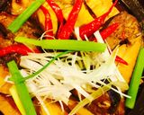 Hình bước làm 8 của món Cá nục kho măng !