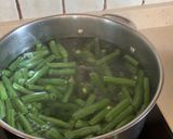 Foto del paso 2 de la receta Ensalada de judías verdes y sardinas