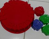 Foto langkah ke 2 dari resep Pudding rose birthday.