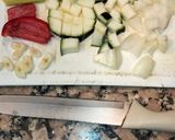 Foto del paso 1 de la receta: Espaguetis con lentejas y rustrido