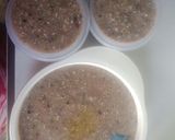 Foto langkah ke 4 dari resep Mpasi Bubur mix labu kuning ayam brokoli tahu.