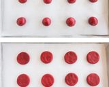 Foto langkah ke 4 dari resep Red Velvet Oreo.