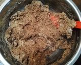 Foto langkah ke 3 dari resep Coklat Oatmeal Kukis.