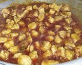 A picture of step 4 of Easy bonless chicken karahi #COOKINGSPECIAL. #Ramadankitayari.