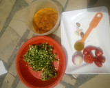 A picture of step 4 of Okra soup.