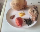 A picture of step 1 of Sweet Potatoes Pepper soup.