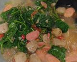 Foto langkah ke 4 dari resep Tumis Kangkung Baso.