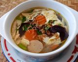 Foto langkah ke 6 dari resep Sup Kimlo Kembang Tahu.