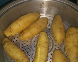 Foto langkah ke 2 dari resep Bolu Kukus Ubi Cilembu.