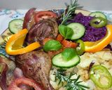 Rozmaringos - narancsos kacsasült recept fázis 8 fotója