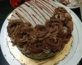 A picture of step 9 of Dutch chocolate cake.