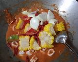 Foto langkah ke 4 dari resep Cumi Saus Padang.