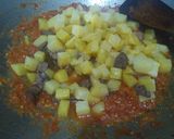 Foto langkah ke 3 dari resep Sambal goreng kentang ati ampela.
