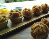 Foto langkah ke 6 dari resep Bolu Kukus Gula Merah Merekah (Eggless n No Mixer).