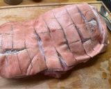 Bőrös malacsült recept fázis 1 fotója
